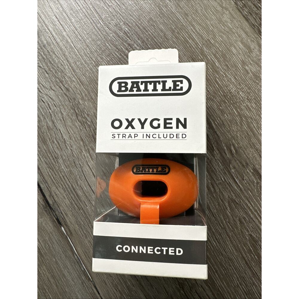 Battle Sports Oxygen Lip Protector Mouthguard with Strap